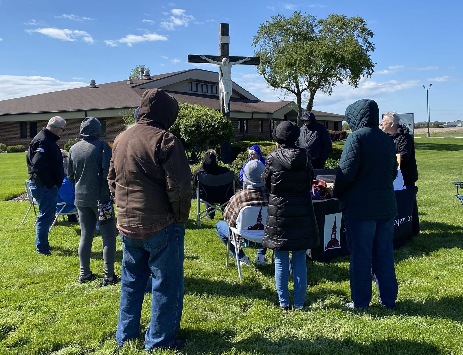 Rosary Rally on May 13th at the Diocese Office in Merrillville
